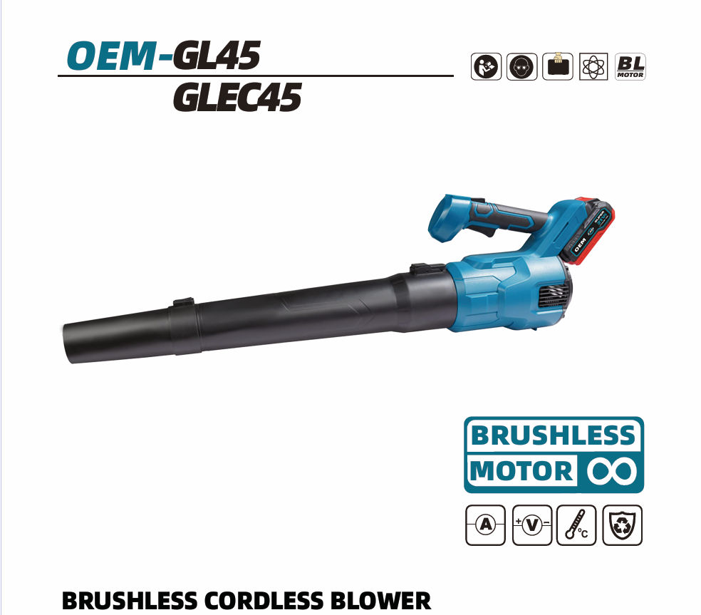 مروحة يدوية لاسلكية OEM-GL45/GLEC45